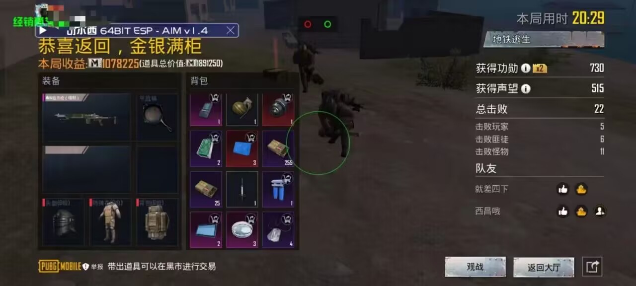 和平【涂山红红】辅助轻便直装工具，重现丝滑畅快体验